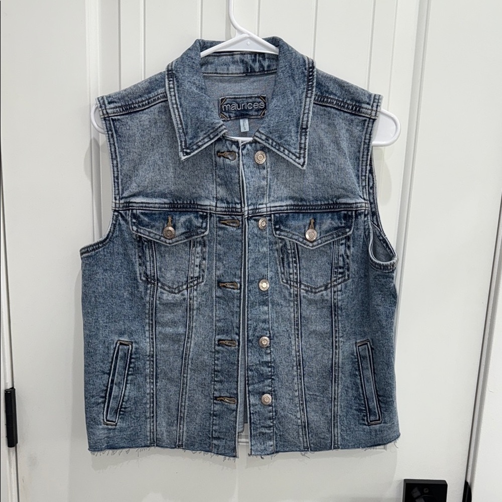 Maurices Denim Vest